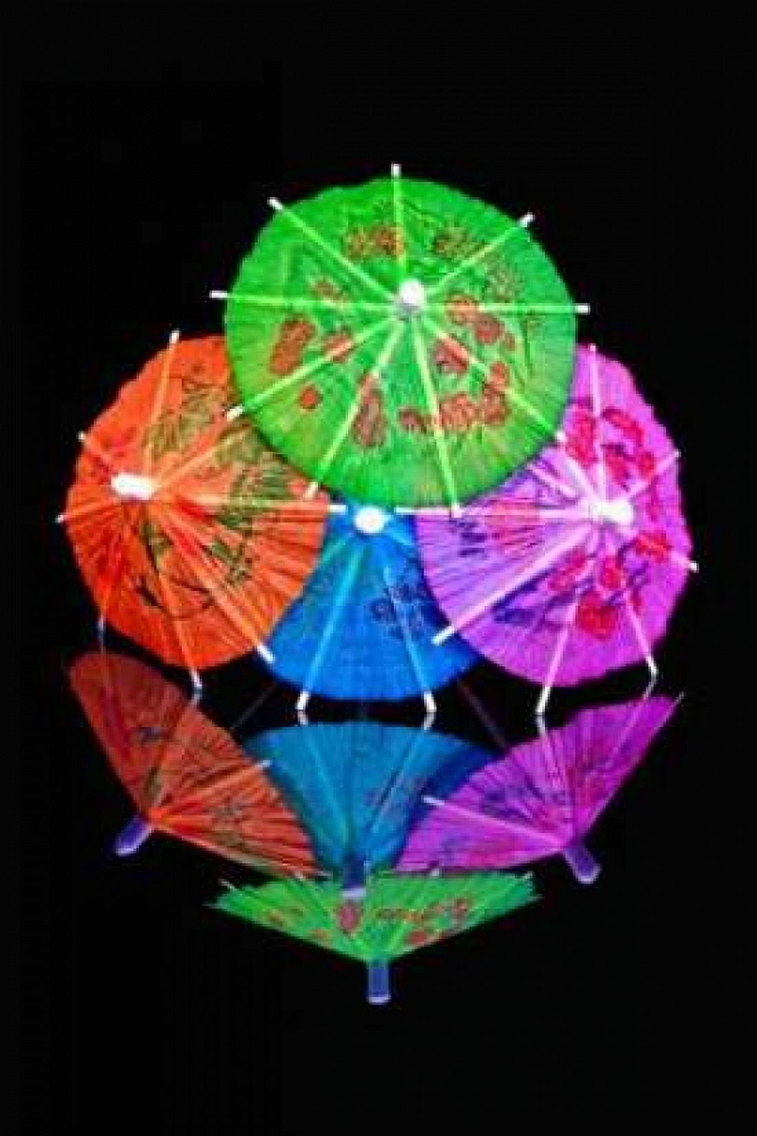 Cocktail Umbrellas VII Canvas Art - C Thomas McNemar (12 x 18)