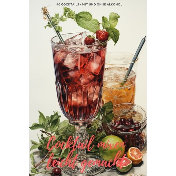 Cocktail mixen leicht gemacht : 40 Cocktails - MIT und OHNE Alkohol (Paperback)