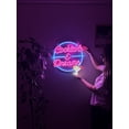 thumbnail image 1 of Cocktails and Dreams Neon Sign, Neon Metal Wall Decor, Neon Metal Wall Art, Neon Wall Sign, Neon Wall Decor, Led Room Decor (With Remote Control), 1 of 9