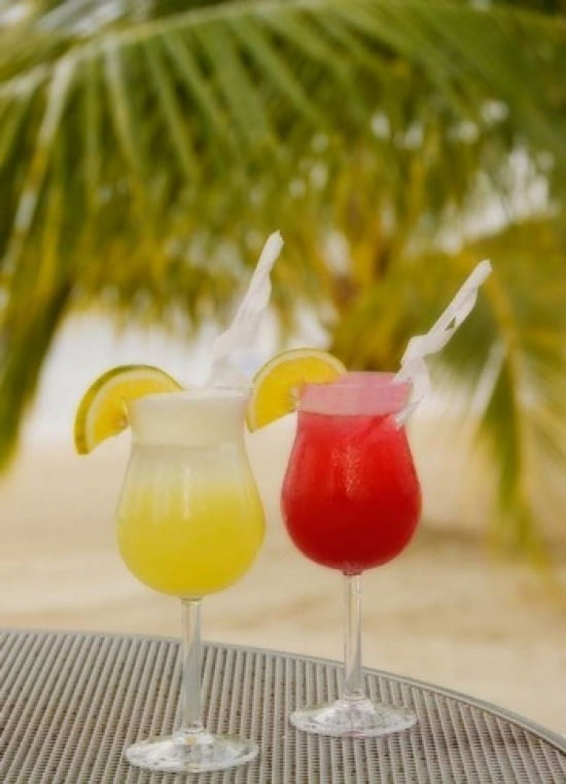 Cocktails on the Beach Jamaica Caribbean Canvas Art - Paul Thompson DanitaDelimont (24 x 36)