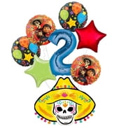 Coco 2nd Birthday Party Supplies Balloon Bouquet Decorations
