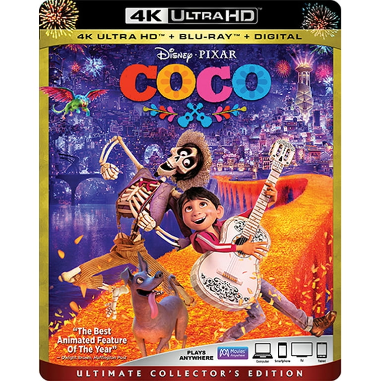 Coco (4K Ultra HD + Blu-ray + Digital Code) - Walmart.com