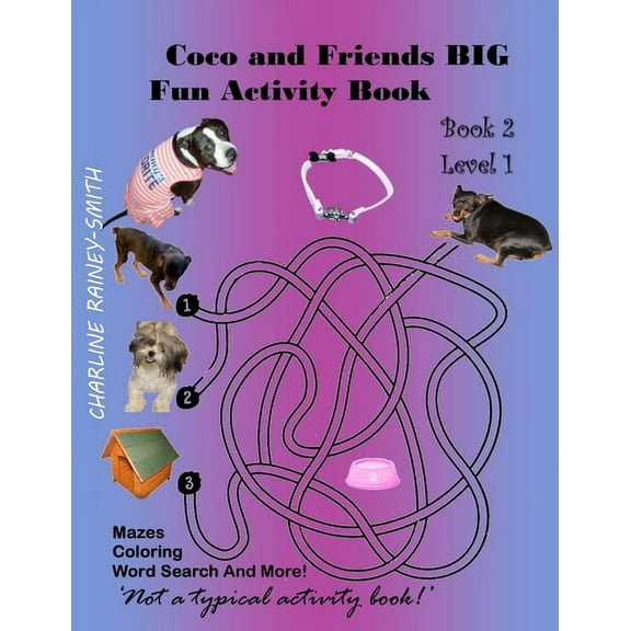 Coco Activity Fun Books Coco and Friends BIG Fun Activity Book, Book 2, (Paperback)