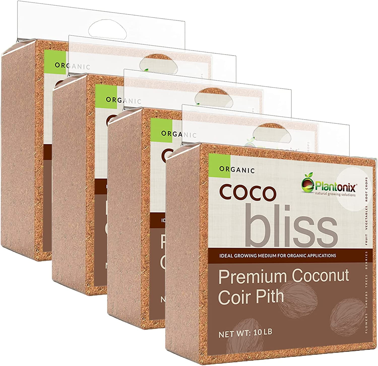 Coco Bliss (40lbs) - Organic Coco Coir for Plants - OMRI-Listed Coco ...