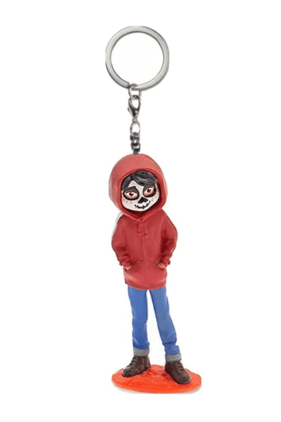 Coco Boy Miguel Rivera Day Of Dead Mask PVC Key Ring Keychain Figure Charm 3