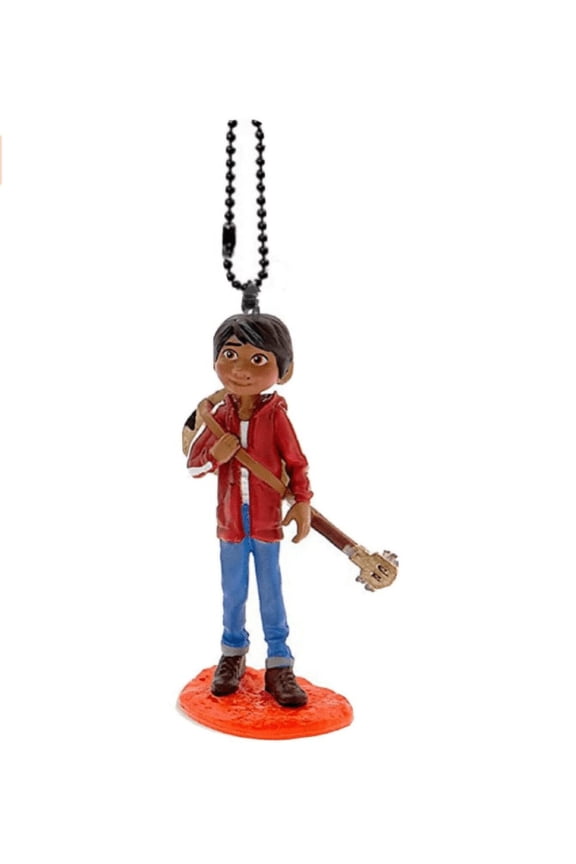 Coco Boy Miguel Rivera PVC 3 Keychain Dangler Figure Ornament Charm New