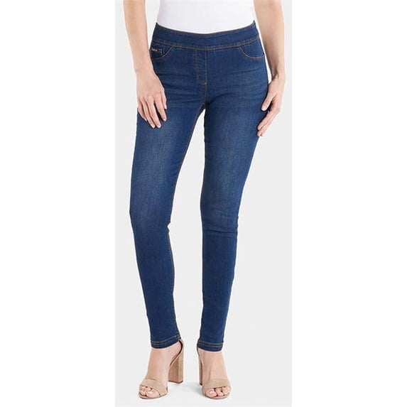 Coco + Carmen OMG Dark Denim Tall Size X-Small Tummy-Slimming Ankle Jeans