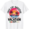 thumbnail image 1 of Coco Cay Bahamas 2024 Family Friends Group Vacation Matching T-Shirt mens t shirt，white，women，funny，misfits，men，journey, 1 of 4