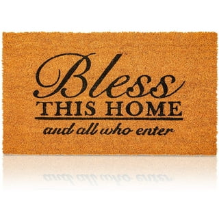 https://i5.walmartimages.com/seo/Coco-Coir-Bless-This-Home-and-All-Who-Enter-Door-Mat-for-Front-Entrance-17-x-30-In_c0e884d4-9dcc-460a-a408-a6d0fc9fbe1d.3bc2805984098dcc35d076bfec023a5c.jpeg?odnHeight=320&odnWidth=320&odnBg=FFFFFF