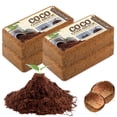 thumbnail image 1 of Avalution Coco Coir Brick for Plants, 4 Packs 100% Natural Organic Compressed Coconut Coir Fiber with Low EC & PH Balance, High Nutrition Coconut Soil Coco Fiber for Planting, Herbs, 1 of 8