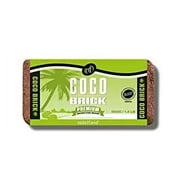 Coco Coir Mini Brick 650 Gram Block Expands to 9 Liter / 2.3 Gallon Pure Coconut Coir Fiber RHP Certified Pre Buffered Organic Plant Potting Soil for Indoor Outdoor Flower/Vegetable Garden