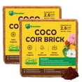 thumbnail image 1 of Coco Coir for Plants Envelor 2.6 Cu. Ft. Compressed Coconut Coir Bricks 10 lb. Organic Coconut Coir Bulk Low EC pH Balanced Natural Coco Peat for Indoor and Outdoor Gardening Potting Soil, 1 of 5