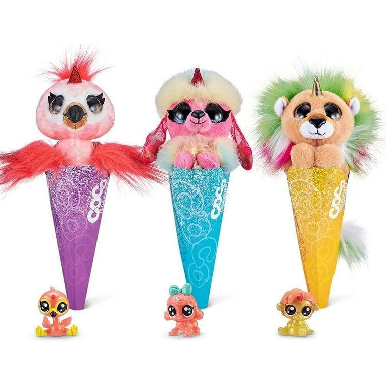 ZURU Coco Cones Surprise Fantasy Series 3pk, Includes Baby Coco
