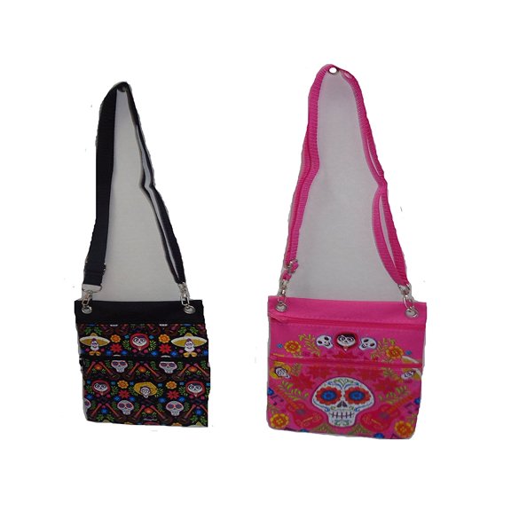 Coco Cross Body Shoulder Passport Bag Set of Two