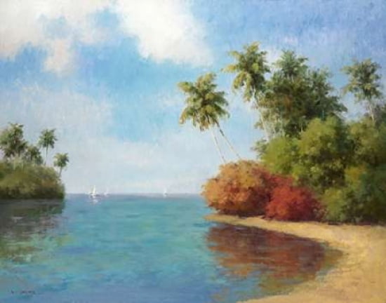 Coco De La Playa Canvas Art - Dupre (22 x 28)
