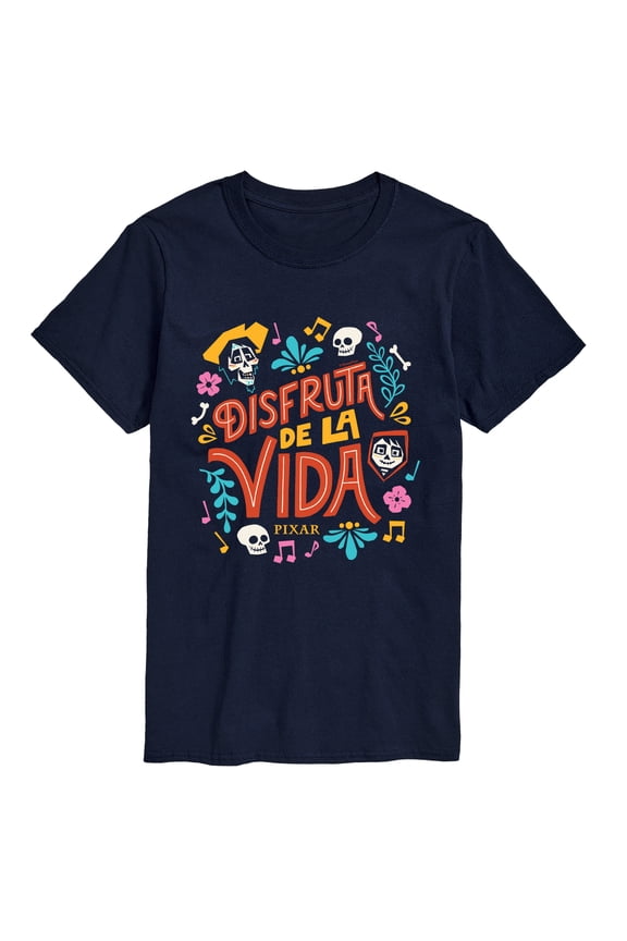 - Disfruta De La Vida - Men's Short Sleeve Graphic T-Shirt