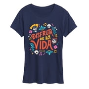 Coco - Disfruta De La Vida Short Sleeve Graphic T-Shirt