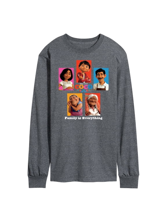 - Family Is Everything Men's Long Sleeve Graphic T-Shirt