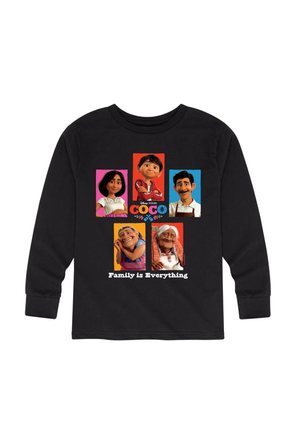 - Family Is Everything - Toddler And Youth Long Sleeve Graphic T-Shirt