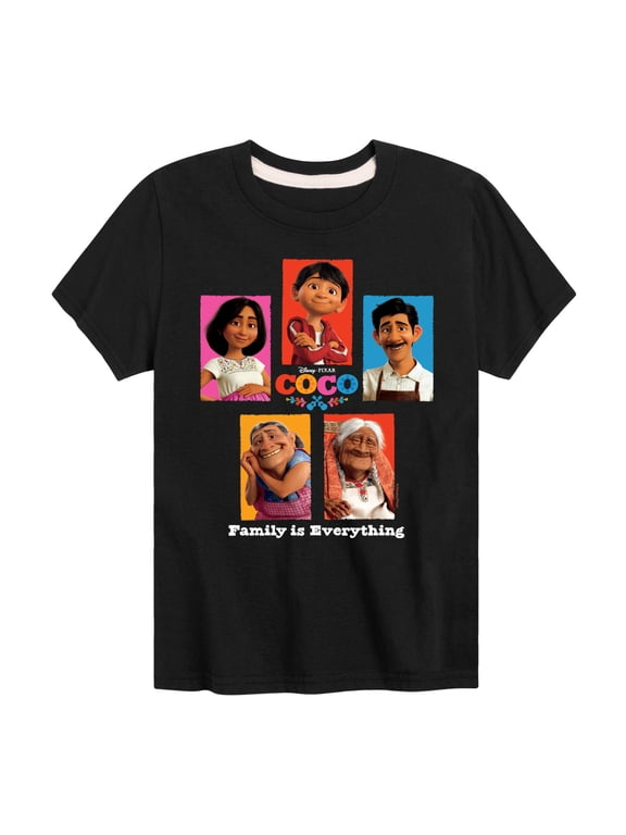 - Family Is Everything Boys' Short Sleeve Graphic T-Shirt