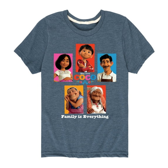 Coco - Family Is Everything - Toddler And Youth Short Sleeve Graphic T-Shirt