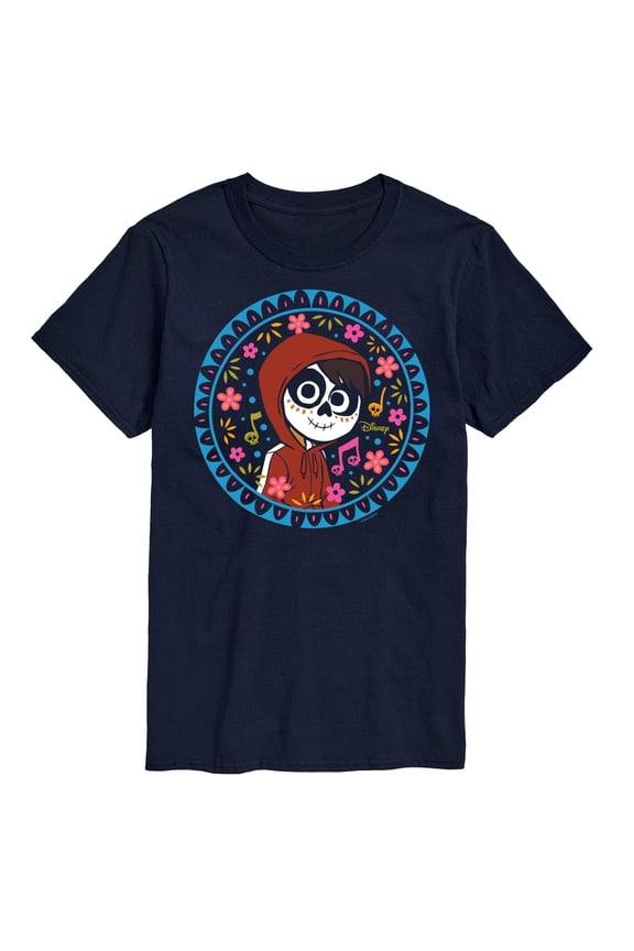- Floral Circle Miguel - Men's Short Sleeve Graphic T-Shirt