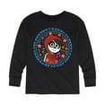 thumbnail image 1 of Coco - Floral Circle Miguel - Toddler And Youth Long Sleeve Graphic T-Shirt, 1 of 5