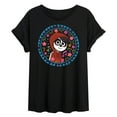 thumbnail image 1 of Coco - Floral Circle Miguel - Women's Oversized T-Shirt, 1 of 5