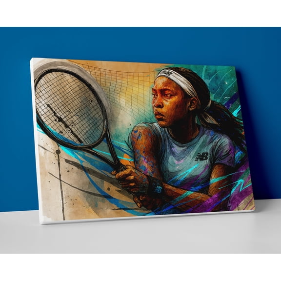Coco Gauff Poster or Canvas Wall Art