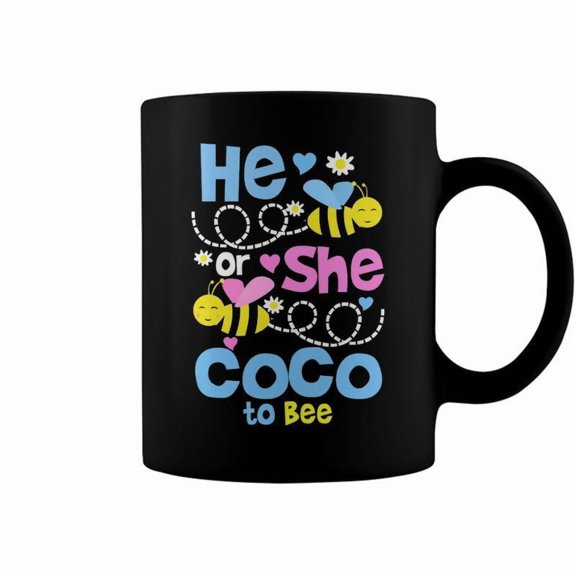 Coco Grandma Gift He Or She Coco To Bee Coffee Mugs