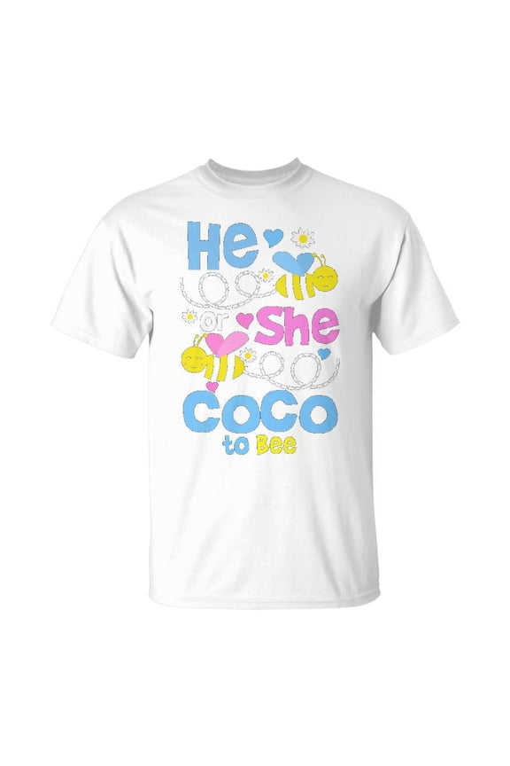 Coco Grandma Gift He Or She Coco To Bee Unisex Jersey Crewneck Tshirt