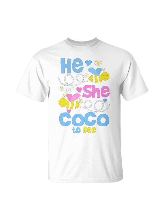 Coco Grandma Gift He Or She Coco To Bee Unisex Jersey Crewneck Tshirt
