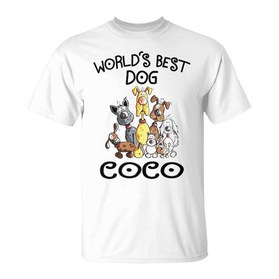 Coco Grandma Worlds Best Dog Coco TShirt