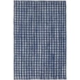 thumbnail image 1 of Dash & Albert Coco Handwoven Indoor/Outdoor Rug, 2' 6" x 18', Blue, 1 of 6