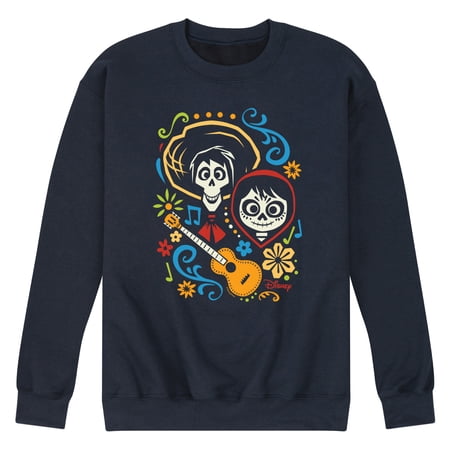 Coco - Hector And Miguel - Men's Crew Neck Fleece Pullover