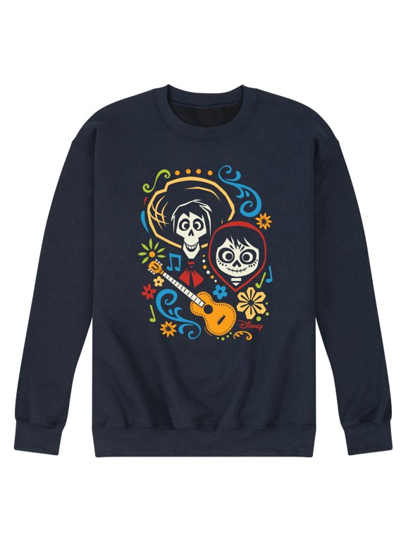 - Hector And Miguel Men's Graphic Fleece Sweatshirt