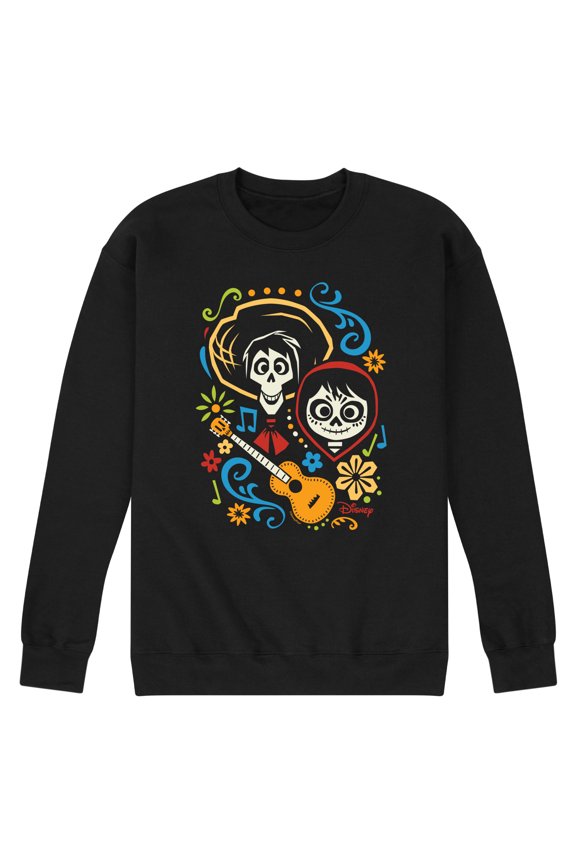 - Hector And Miguel - Men's Crew Neck Fleece Pullover