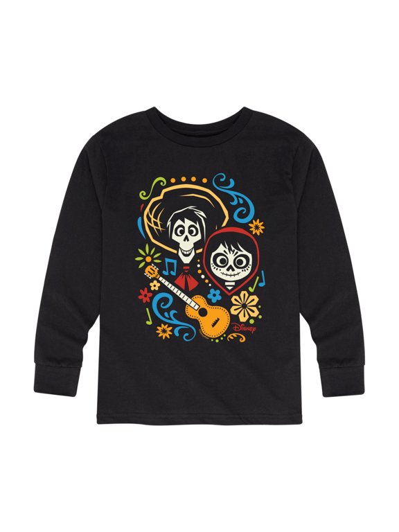 - Hector And Miguel Boys' Long Sleeve Graphic T-Shirt