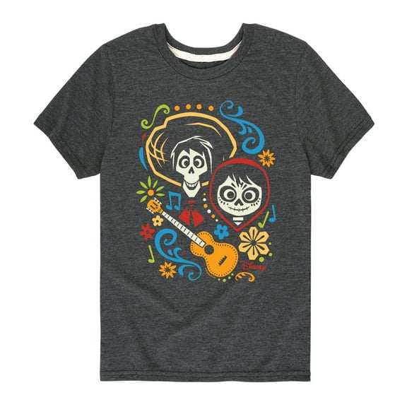 Coco - Hector And Miguel - Toddler And Youth Short Sleeve Graphic T-Shirt