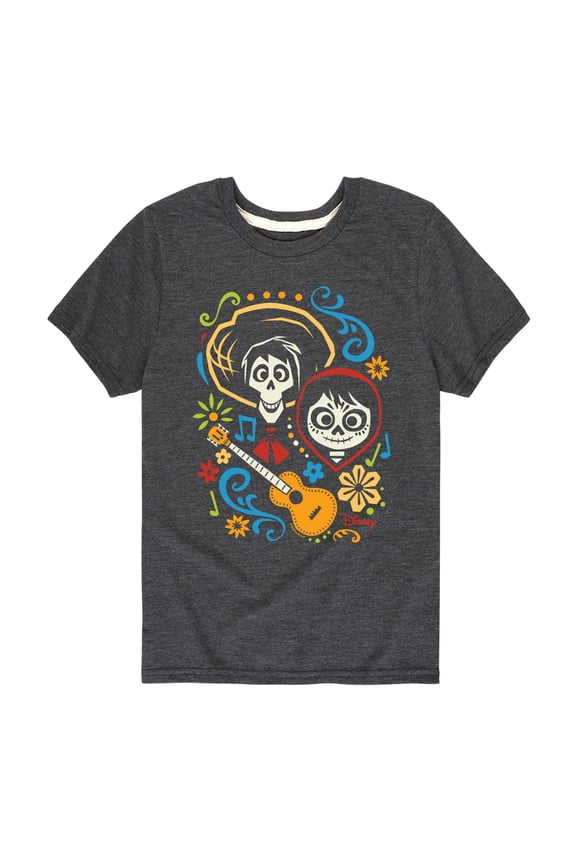 - Hector And Miguel - Toddler And Youth Short Sleeve Graphic T-Shirt