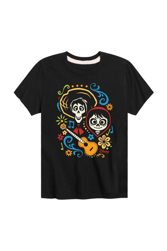 - Hector And Miguel - Toddler And Youth Short Sleeve Graphic T-Shirt