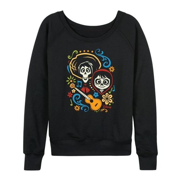 Coco - Hector And Miguel - Women's Lightweight French Terry Long Sleeve Shirt