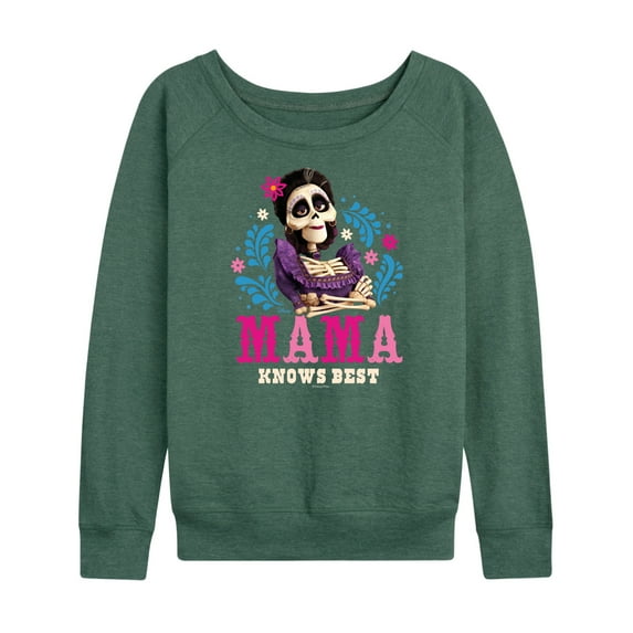 Disney - Imelda Mama Knows Best - Women's Lightweight French Terry Long Sleeve Shirt