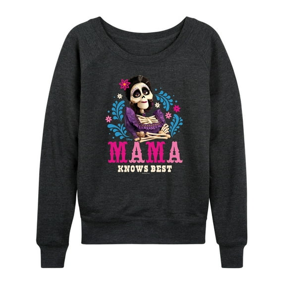 Disney - Imelda Mama Knows Best - Women's Lightweight French Terry Long Sleeve Shirt
