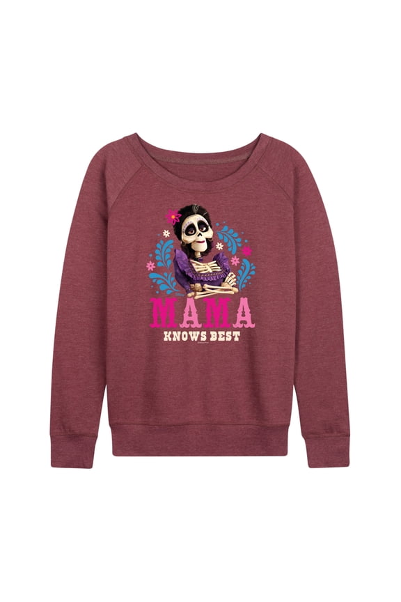 - Imelda Mama Knows Best - Women's Lightweight French Terry Long Sleeve Shirt