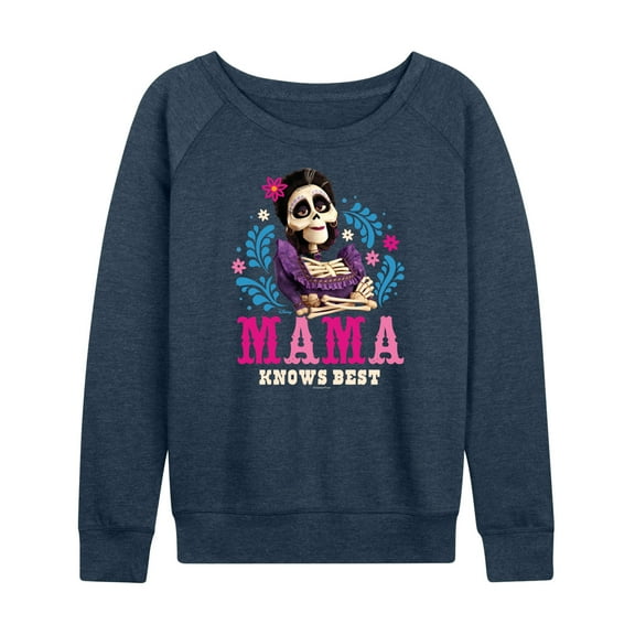 Disney - Imelda Mama Knows Best - Women's Lightweight French Terry Long Sleeve Shirt