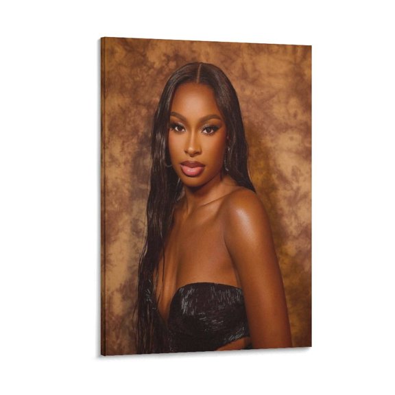 Coco Jones Actor Singer Poster 3 Wall Art Picture Painting Poster Canvas Print Posters Artworks Bedroom Living Room Decor 24x36inch(60x90cm)