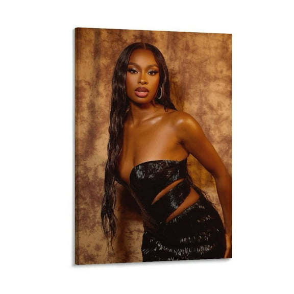 Coco Jones Actor Singer Poster 4 Wall Art Poster Gifts Bedroom Prints Home Decor Hanging Picture Canvas Painting Posters 12x18inch(30x45cm)