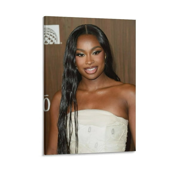 Coco Jones Actor Singer Poster 8 Artworks Canvas Poster Room Aesthetic Wall Art Prints Home Modern Decor Gifts 24x36inch(60x90cm)