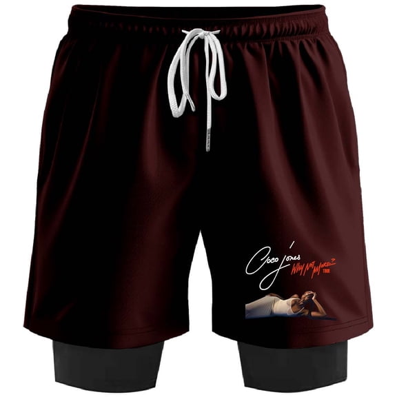 Coco Jones Why Not More Tour Merch Sweatshorts Women Men Casual Short Basketball Pants Outdoor Sportwear